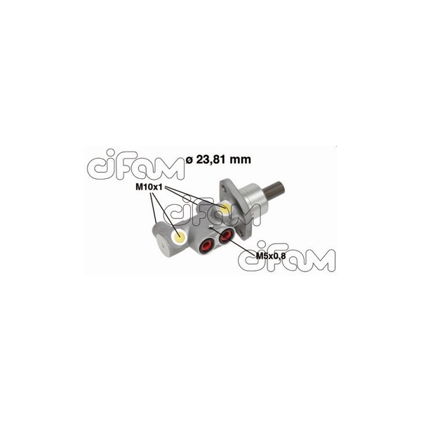 CIFAM 202-704 | Ana Merkez 05 > Clio.III-Modus 1.2-1.5 DCI-ABS Ø=23,81mm For:Ate