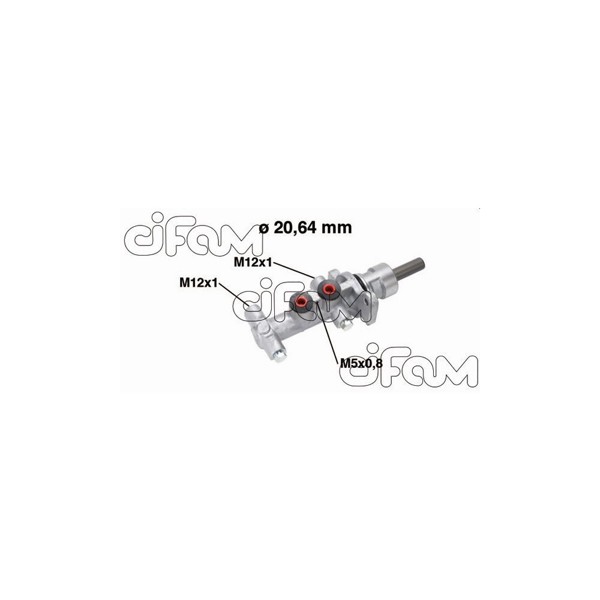 CIFAM 202-768 | Fren Ana Merkezi Traffic II Minibüs/Otobüs/Panelvan/Van 01-06 1.9-2.5 DCI/2.0/2.0 16V