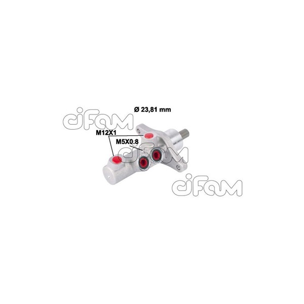 CIFAM 202-772 | Ana Merkez 05-Clio.III-Modus 1.2-1.5 DCI + ABS + Esp Ø=23,80mm For:Ate