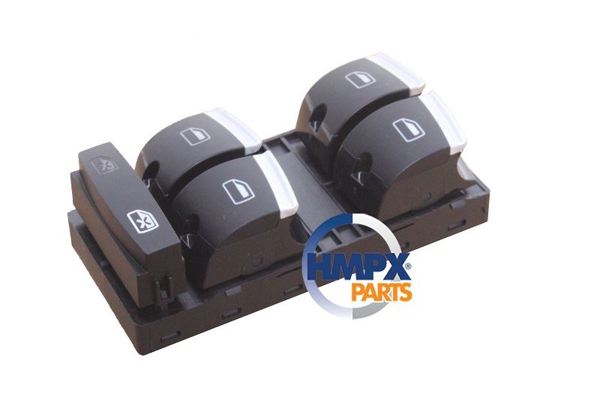 HMPX PARTS 4F0959851H | Cam Açma Düğmesi Ön Sol Dörtlü: Kromlu A3-A6-Q7 05 > 15