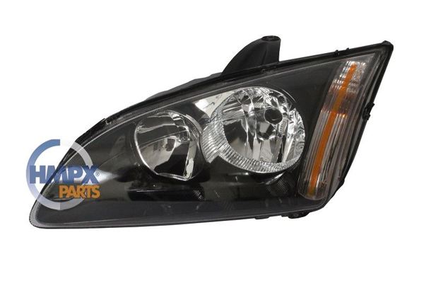 HİMPEKS 4M51 13101 JD | Komple Far Sol Siyah Zemin Focus 04 >