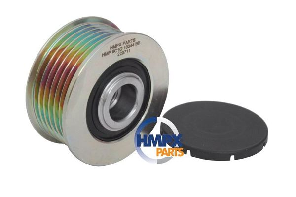 HİMPEKS 6C1Q 10344 BB | Alternatör Damper Kasnağı (Kanallı) 6Pk Transit 06 > V-347 Önden Çeker