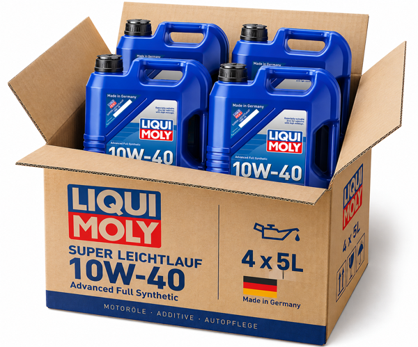 LIQUI MOLY 9505 | Superleichtlaufmotor Yağı10w-40 5L | 4 Adet