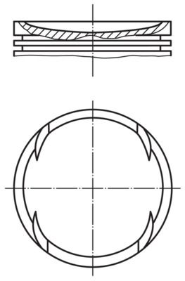 MAHLE 0829300 | Piston 84,00mm BMW E30 36 87-96