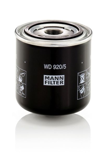 MANN WD920/5 | Hidrolik Filtresi Endüstriye