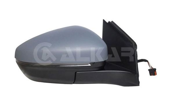 ALKAR 6140882 | Dış Dikiz Aynası Sağ Elektrikli Isıtmalı Astarlı Sinyalli Sensörlü 8 Pin Citroen C5 Aircross 2018-/ Peugeot 3008 2016-/ Peugeot 5008 2016 -