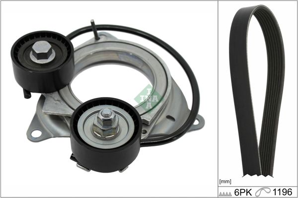 INA 529060210 | V Kayış Kit 6Apk1196 + 534101110 BMW G20 G80 G28 B48 B20 A