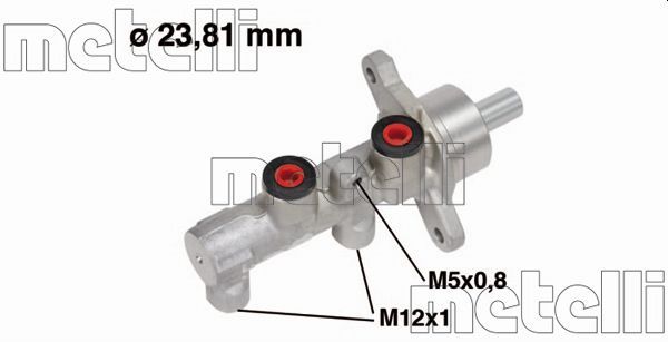METELLİ 05-0712 | Fren Ana Merkezi Opel Meriva A Esplı