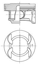 KOLBENSCHMIDT 41492600 | Piston Segman Std 79mm 1.6 Turbo Insignia A 16 Let Euro V-A 16 Xr Euro V-Z 16 Xer