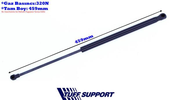 TUFFSUPPORT 612980 | Bagaj Amortisörü Alfa Romeo Mıto 11 > Hb