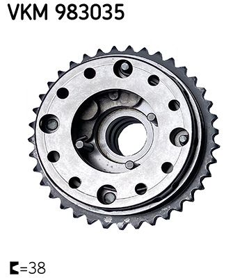SKF VKM983035 | Eksantrik Dişlisi BMW F20 F30 F10 F25 F26 E89 N20 N26 Emme
