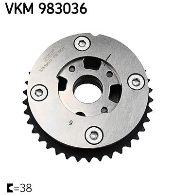 SKF VKM983036 | Eksantrik Dişlisi BMW F20 F30 F10 F25 F26 E89 N20 N26 Egzoz