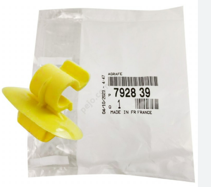 MOPAR (PSA) 7928.39 | Kaput Demir Agrafı 206 / 206 + / 308