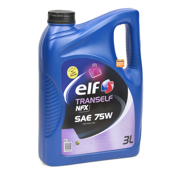 TOTAL 224504 | TRANSELF NFX Şanzıman Yağı 75W80 3 LT