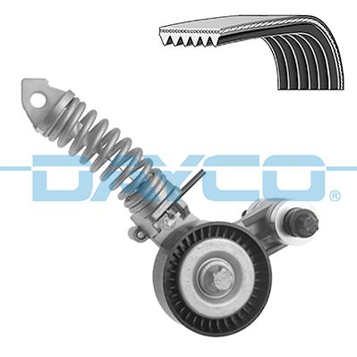 DAYCO KPV1225 | V Kayış Kiti 14-19 Mokka-Adam *D14nel-A14xel-B14xel-D14xel* + Ac