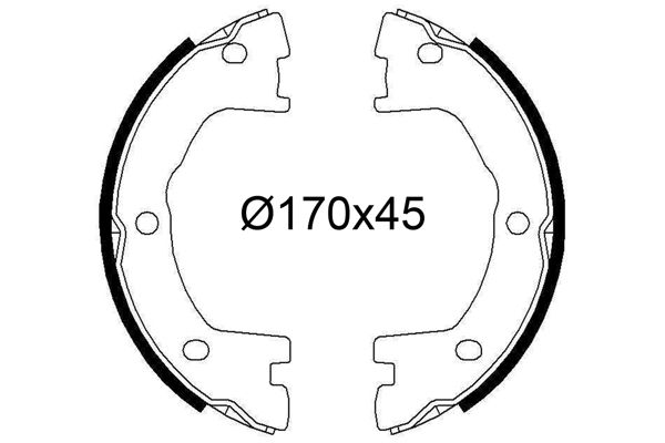 VALEO 564244 | El Fren Pabuclu Balata Daily I II III IV V VI 99 > Mascott (90) (110) (120) 172-41