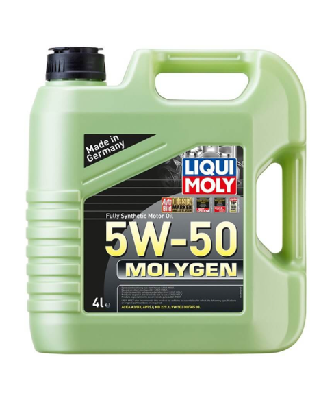 LIQUI MOLY 5W50 Tam Sentetik Motor Yağı Molygen New Generation 4 Litre (2543)