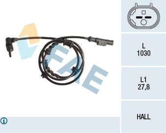 FAE 78246 | ABS Sensörü Idea 04 > 12