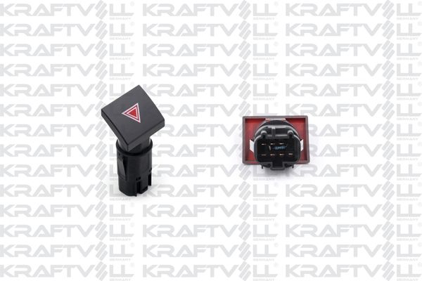 KRAFTVOLL 04050192 | Dörtlü Flaşör Anahtarı Connect 02 > 12