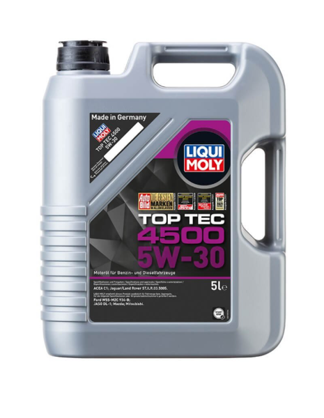 LIQUI MOLY 5W30 Motor Yağı Tam Sentetik TOP TEC 4500 5 Litre (2318)