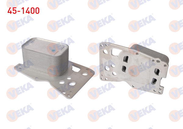 VEKA 45-1400 | Yağ Soğutucusu Tek BMW 3 Serisi (E90,F30) 320 D-320 D Xdrive-318 D 05-/ 5 Serisi (F10) 520 D-525 D-530 D 10-/ 1 Serisi (F20,F21) 116 D-120 D 10-/ X1 (E84) 2.0 D 2011-/ X5 (F15,F85) 2.5 D 14 -