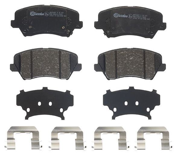 BREMBO P30123 | Fren Balatası Ön