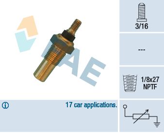 FAE 32040 | Hararet Müşürü Transit M-12 M-15 2.5 D 91 -