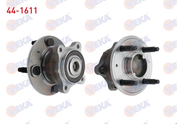 VEKA 44-1611 | Porya Sol-Sağ Arka Rulmanlı Chevrolet Aveo (T300) 1.4 16V 4 Bijon Entegre Edılmıs ABS Sensörlü 2011-2014