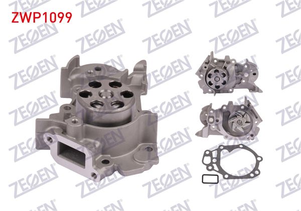 ZEGEN ZWP1099 | Devirdaim Clio III 1.2İ 16V 2005-2012 / Logan Mcv 1.2 16V 2007-2013 / Sandero 1.2 16V 2008-2013 / Symbol II 1.2 2008-2012 / Symbol Thalia I 1.2 1998-2005 / Sandero II 1.2 2013-/ Clio IV 1.2 16V 2012 -