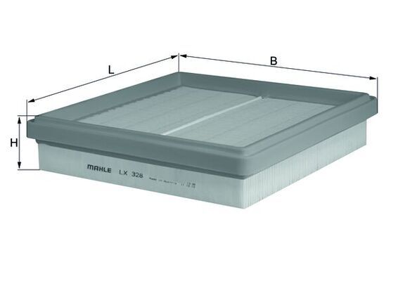 MAHLE LX328 | Hava Filtresi Porsche 911 3.6 Carrera