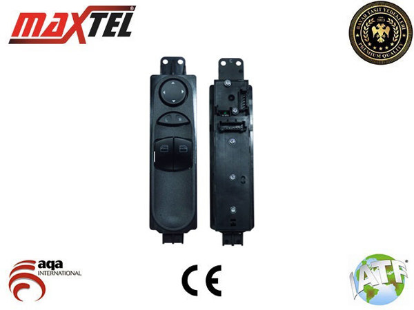 MAXTEL 182 08 213 | Cam Kaldırma Anahtarı Sol 12 Fişli Mercedes-Benz Sprinter W906 06= >