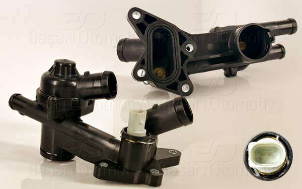 WISCO 1113664-00 | Termostat Yuvası (Müşürlü Komple) VW Polo Ibiza Fabia 1.2 02 >