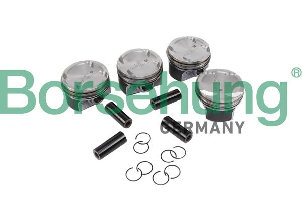 BORSEHUNG B11134 | Piston + Segman (Std) 74,50 mm (Takım Fiyat) Golf7-Passat-A3 Czca-Cxsa-Cxsb-Cpvb-Czdd-Cmba 1.4 TSI (Fm 87-72497 Std)