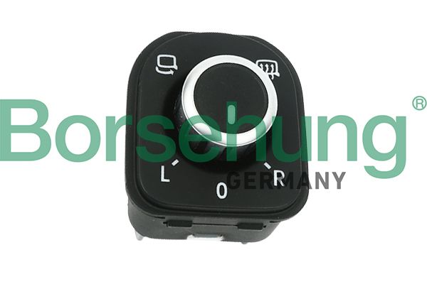 BORSEHUNG B11511 | Ayna Ayar Düğmesi Passat Passat CC Tiguan (Krom Kaplamalı Isıtmalı Katlanır Tip) 2010 >
