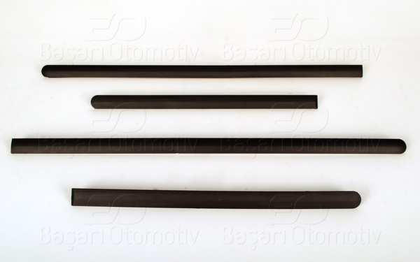 WISCO 2233424-00 | Kapı Çıta Takımı Siyah 4 Parca Opel Corsa C 00 >