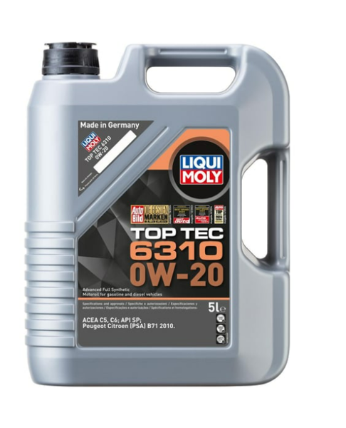 LIQUI MOLY Top Tec 6310 0W20 Motor Yağı 5 Litre (21882)