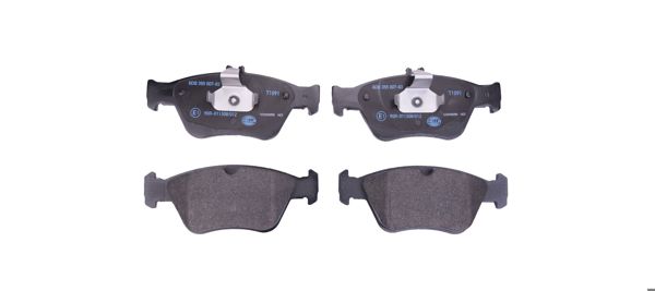 HELLA 8DB355007-831 | Fren Balatası Ön W202 95 > 00 S202 97 > 01 C208 97 > 00 W210 95 > 00 S210 99 > 03 C140 92 > 99 R170 00 > 04