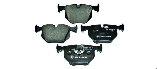 HELLA 8DB355008-091 | Fren Balatası Arka Range Rover 02-09 / BMW E53 E83 E46