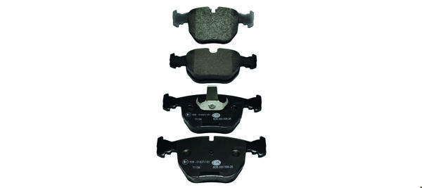 HELLA 8DB355008-281 | Fren Balatası Ön BMW E39 E38 X3 E83 X5 E53
