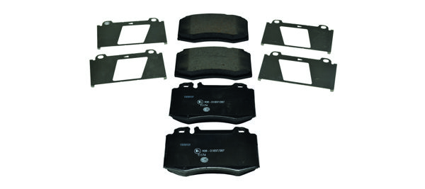 HELLA 8DB355008-691 | Fren Balatası Ön W203 02 > 07 S203 02 > 07 C209 02 > 09 C219 04 > 10 W211 02 > 08 W220 98 > 05