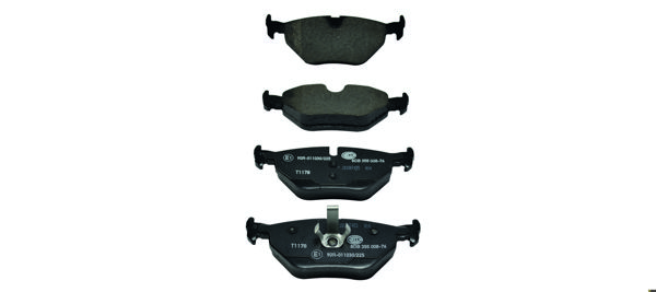 HELLA 8DB355008-761 | Arka Fren Balatası BMW E46 E85