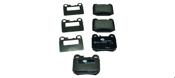 HELLA 8DB355008-831 | Fren Balatası Arka Ml-Class W163 98 > 05