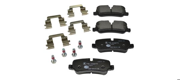 HELLA 8DB355011-981 | Fren Balatası Arka Discovery 3 05-09 Discovery 4 2.7-3.0-5.0 10-16 Range Rover Sport 05-13 3.0-5.0 R