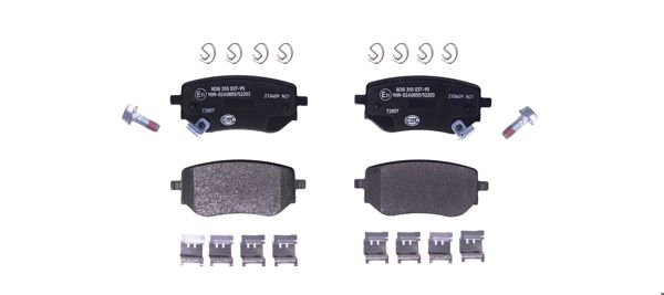 HELLA 8DB355037-951 | Fren Balatası Arka X-Class 470 17 >
