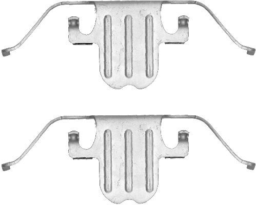 HELLA 8DZ355201-421 | Fren Balata Yayı BMW E87 E90 E92 06 >