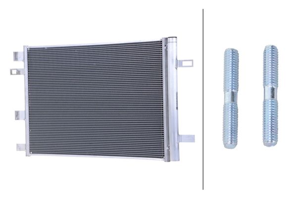 HELLA 8FC366221-891 | Klima Radyatörü W177 19 > W247 18 > C118 20 > H247 20 >