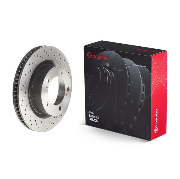 BREMBO 09.A966.1X | Disk Fren Ön Havalı (340-5) (Toyota Landcrusıer 2008 / /) Xtra | 2 Adet