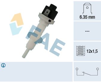 FAE 24010 | Fren Pedal Müşürü 131 / Doggan / Sahın / Kartal Bm 88-00