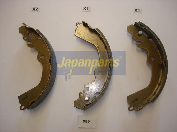 JAPAN PARTS GF-586AF | Carisma 1.8-1.9 TD 96-00 Arka Fren Balata (Pabuç)