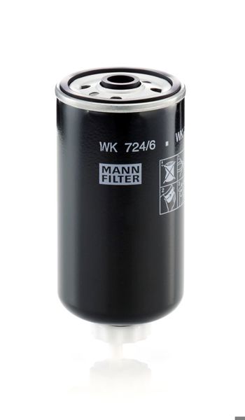 MANN WK724/6 | Yakıt Filtresi Endüstriye